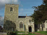 Bletchingley Church, March 2000