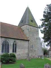 Hunton Church. March 2000