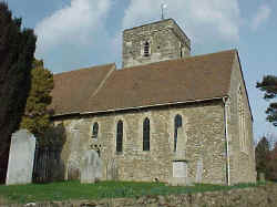 Offham Church, March 2000
